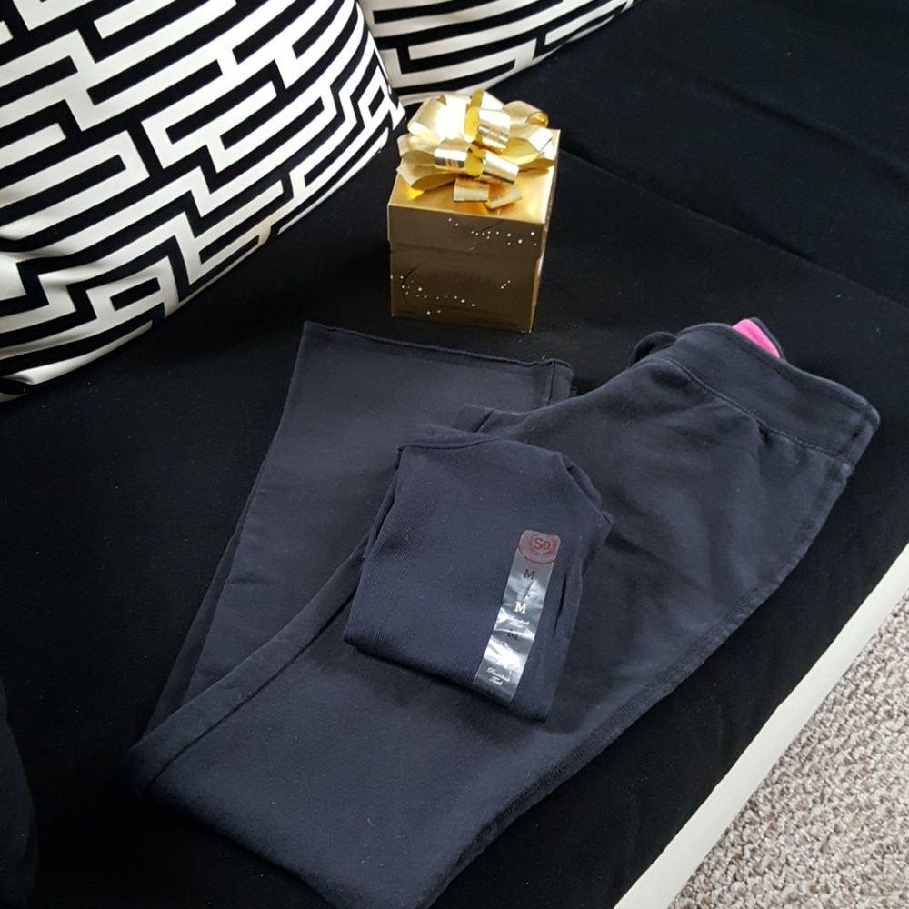 Workout leggings and tank.